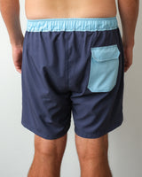 The East Coast Swim Shorts- Navy & Blue